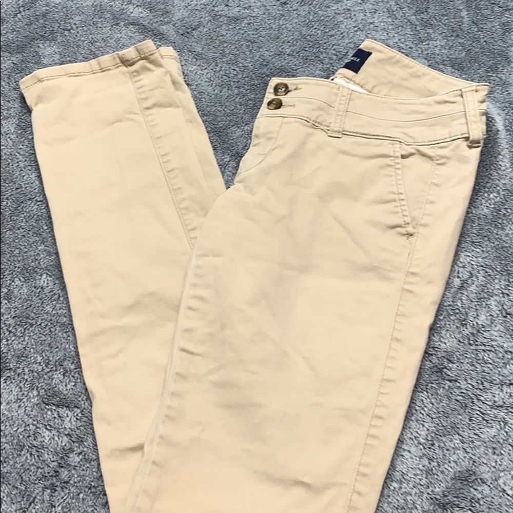American Eagle Skinny Khaki Pants